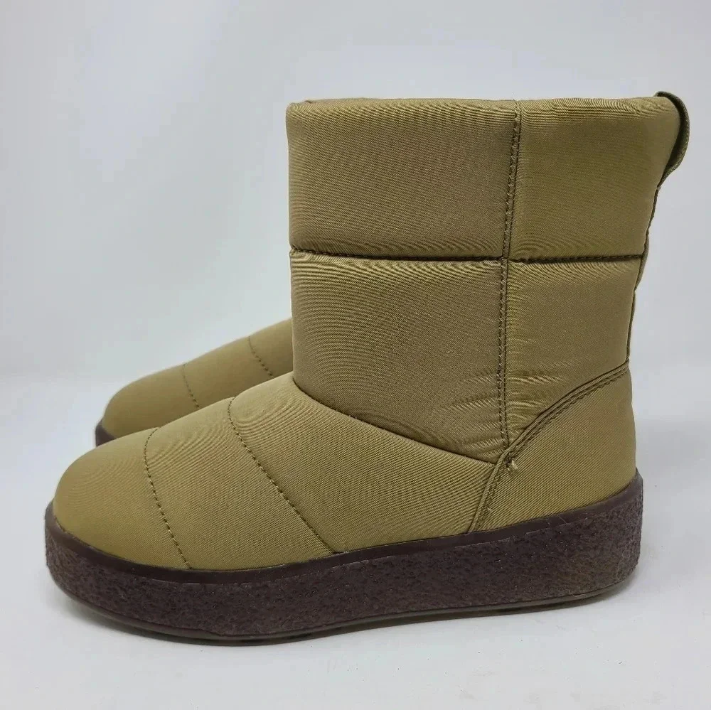 Madewell The Toasty Puffer Boots Olive Surplus 6